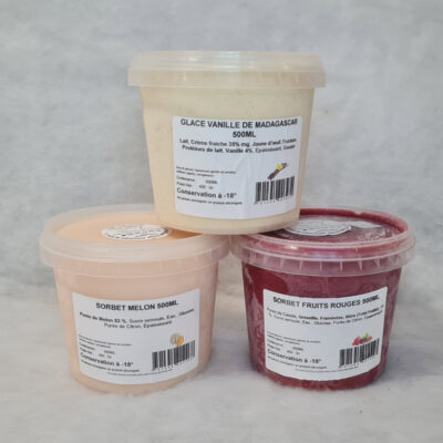 Glace et Sorbet 500ml