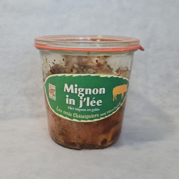Filet mignon in j'lée