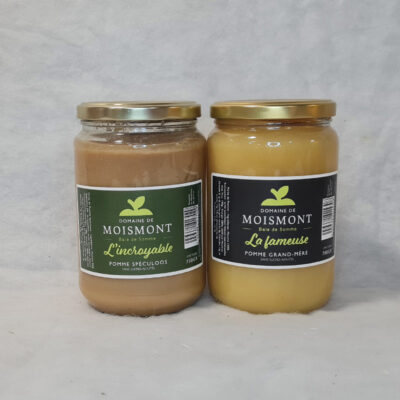 Compote de Pomme nature ou spéculoos