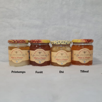 Miel 250g différentes variétés